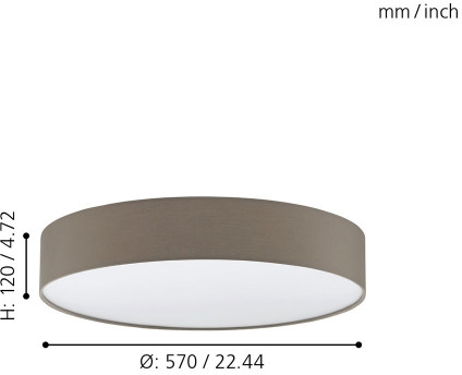 картинка Потолочный светильник Romao 3 97778 от магазина BTSvet