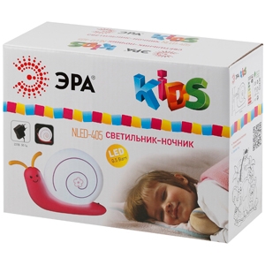 картинка Ночник светодиодный для детской с выключателем NLED-405-0.5W-P от магазина BTSvet