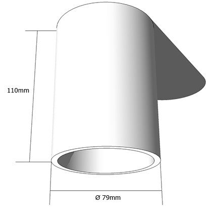 картинка Накладной светильник 202511-11 white от магазина BTSvet