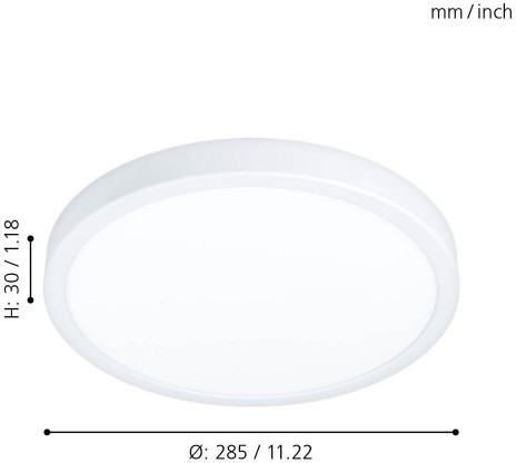 картинка Накладной светильник светодиодный Fueva 5 99265 IP44 от магазина BTSvet