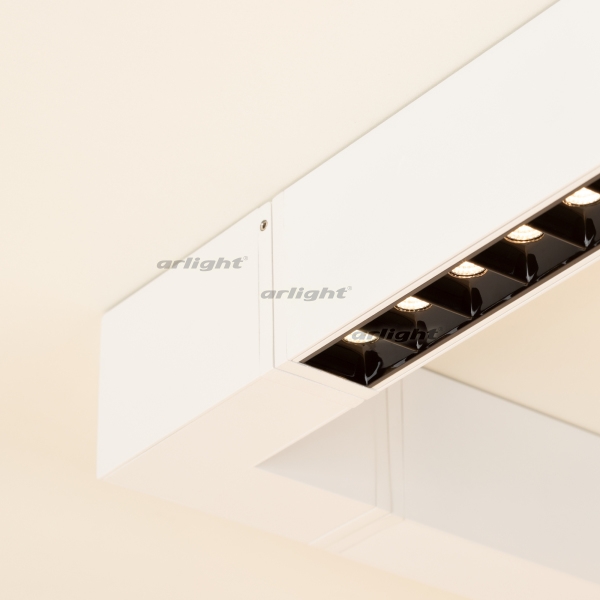 картинка Линейный настенно-потолочный светильник LED CLIP-38-LASER-S171-6W Warm3000 (WH, 36 deg, 24V) (Arlight, IP40 Металл, 3 года) 028961 от магазина BTSvet