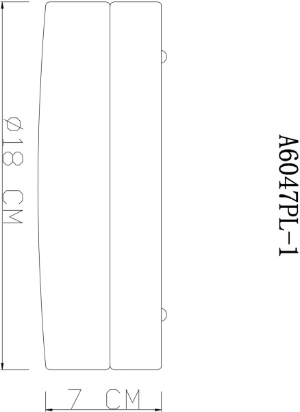 картинка Потолочный светильник Aqua-tablet A6047PL-1CC от магазина BTSvet