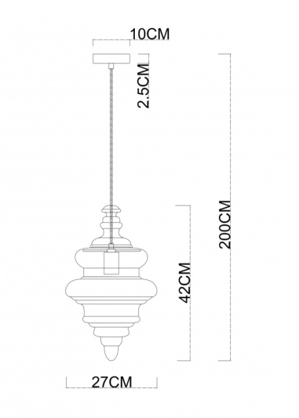 картинка Подвесной светильник Maumee 5000/17 SP-1 от магазина BTSvet
