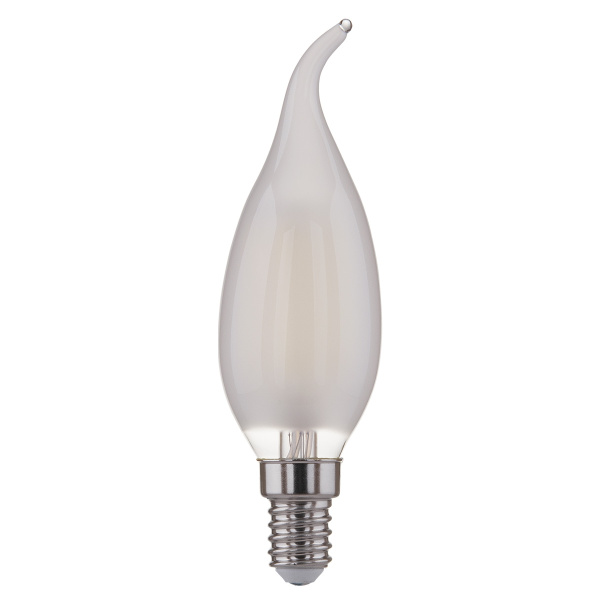 картинка Светодиодная лампочка Свеча на ветру 7W 4200K E14 (CW35 белый матовый) BLE1415 от магазина BTSvet