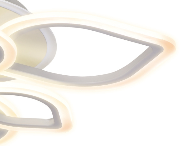 картинка Потолочная люстра светодиодная с пультом, регулировкой яркости, цветовой температуры и ночным режимом Acrylica FA515 от магазина BTSvet