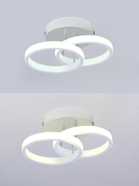 картинка Потолочная люстра светодиодная с регулировкой цветовой температуры LED LAMPS 81112 от магазина BTSvet