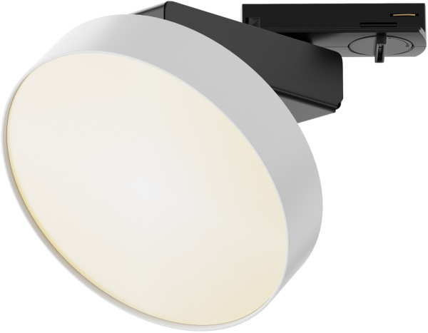 картинка Трековый светильник однофазный 220V светодиодный Zon TR043-1-12W3K-W от магазина BTSvet