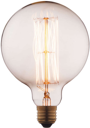 Ретро лампочка накаливания Эдисона груша E27 40W 2400-2800K G12540