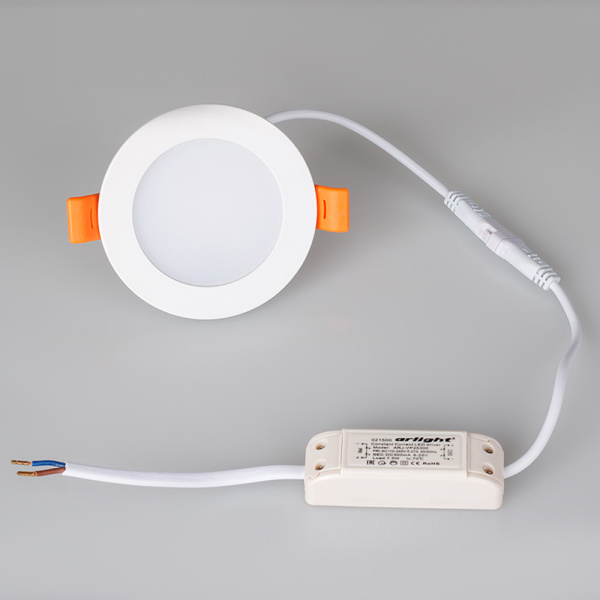 картинка Светильник встраиваемый LED DL-BL90-5W Warm White (Arlight, IP40 Металл, 3 года) 021432 от магазина BTSvet