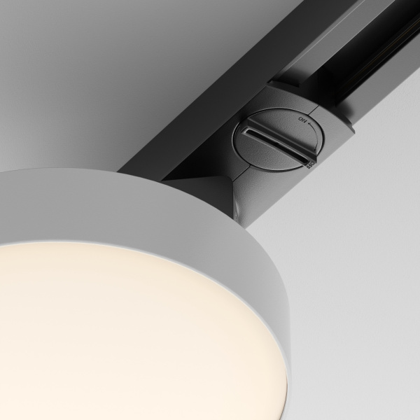 картинка Трековый светильник однофазный 220V светодиодный Zon TR043-1-12W3K-W от магазина BTSvet