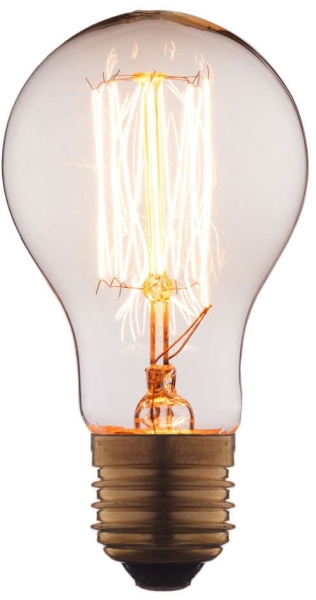 Ретро лампочка накаливания Эдисона груша E27 40W 2400-2800K 1003