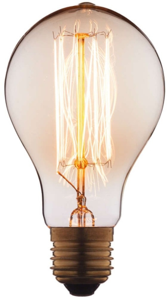 Ретро лампочка накаливания Эдисона груша E27 40W 2400-2800K 7540-SC