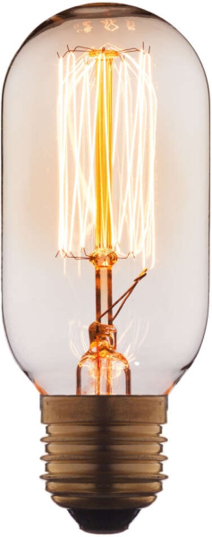 Ретро лампочка накаливания Эдисона цилиндр E27 40W 2400-2800K 4540-SC