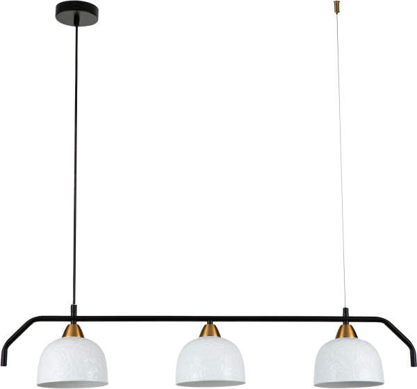 картинка Подвесной светильник Attimo V000156 (10005/3PL Black) от магазина BTSvet