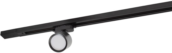 картинка Трековый светильник светодиодный однофазный DK6401-BK от магазина BTSvet