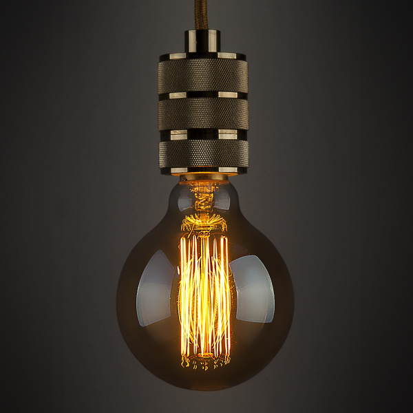 картинка Ретро лампочка накаливания Эдисона G95 60W от магазина BTSvet
