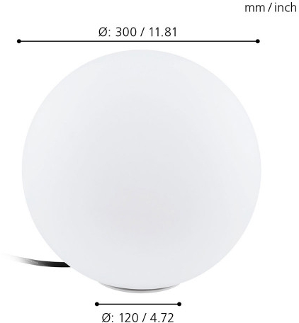 картинка Наземный светодиодный светильник IP65 Monterolo-c 98105 от магазина BTSvet