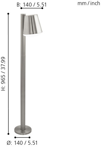 картинка Наземный светильник Caldiero-c 97485 от магазина BTSvet