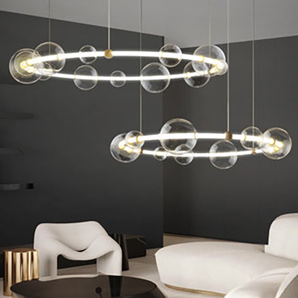 картинка Подвесная люстра светодиодная sessa-ring01 от магазина BTSvet