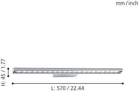картинка Настенно-потолочный светодиодный светильник Terros 93665 от магазина BTSvet