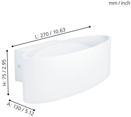 картинка Настенный светодиодный светильник Maccacari 98541 от магазина BTSvet