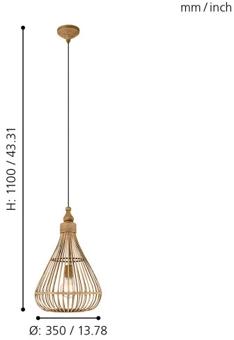 картинка Подвесной светильник AMSFIELD 49772 от магазина BTSvet