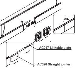 картинка Коннектор прямой ALT-LINEAIR-FLAT-CON-I-2094 (ANOD) (Arlight, IP20 Металл, 3 года) 030293 от магазина BTSvet