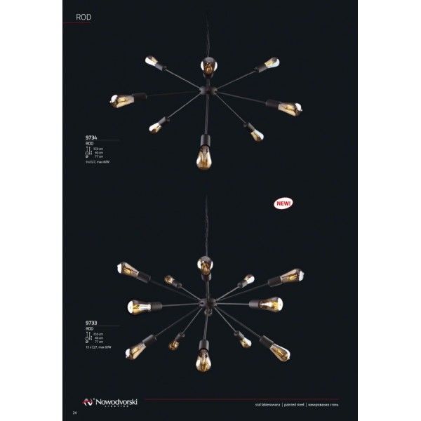 картинка Подвесная люстра Rod 9734 от магазина BTSvet