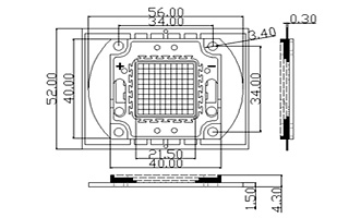 картинка Мощный светодиод ARPL-80W-EPA-5060-PW (2800mA) (Arlight) 018438 от магазина BTSvet