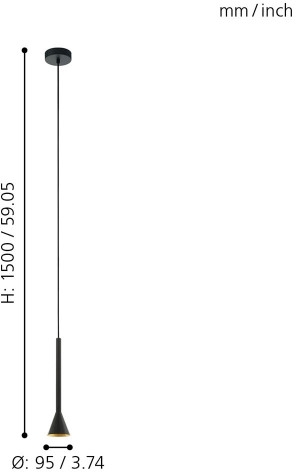 картинка Подвесной светильник Cortaderas 97604 от магазина BTSvet