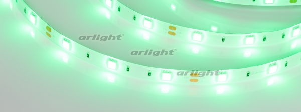 картинка Светодиодная лента RTW 2-5000SE 12V Green (5060, 150 LED, LUX) (Arlight, 7.2 Вт/м, IP65) 016508 от магазина BTSvet