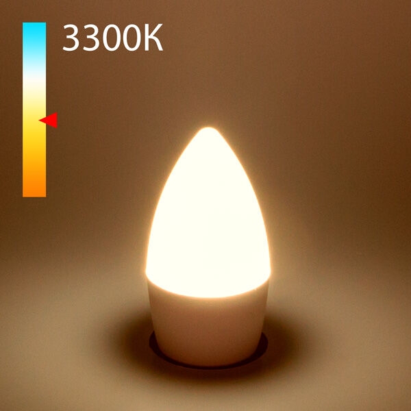 картинка Светодиодная лампа Свеча СD LED 6W 3300K E27 BLE2760 от магазина BTSvet