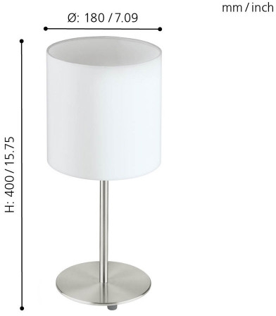 картинка Интерьерная настольная лампа Pasteri 31594 от магазина BTSvet