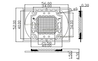 картинка Мощный светодиод ARPL-80W-EPA-5060-PW (2800mA) (Arlight) 018438 от магазина BTSvet