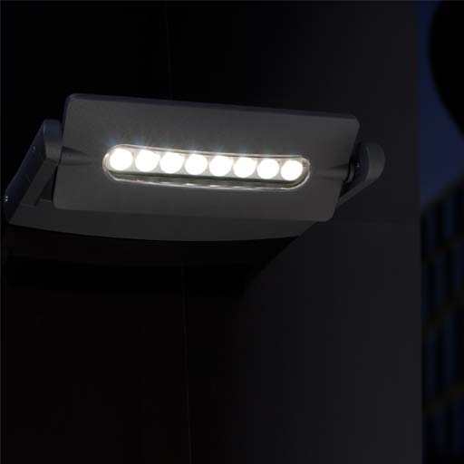 картинка Настенный светильник уличный светодиодный IP65 W6144-1 Gr от магазина BTSvet