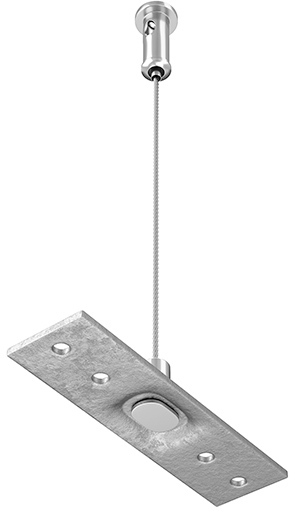 Тросовый подвес для накладного магнитного шинопровода Accessories for Exility TRA034SW-2B