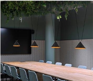 картинка Подвесной светильник светодиодный IT03-1430 IT03-1430 black/orange от магазина BTSvet