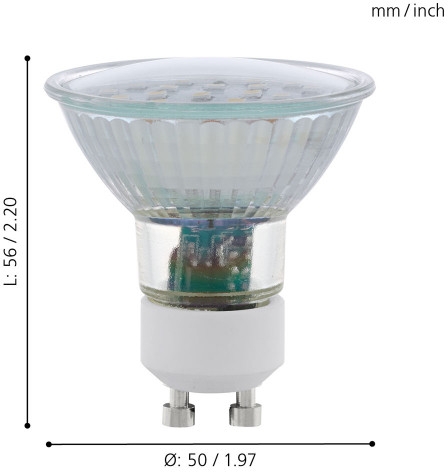 картинка Лампочка светодиодная Lm_led_gu10 11536 от магазина BTSvet