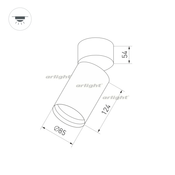картинка Корпус SP-POLO-SURFACE-FLAP 024382 от магазина BTSvet