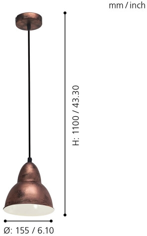 картинка Подвесной светильник Truro 49235 от магазина BTSvet