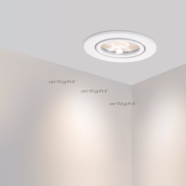 картинка Светодиодный светильник мебельный LTM-R65WH 5W Warm White 10deg (Arlight, IP40 Металл, 3 года) 020768 от магазина BTSvet