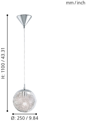 картинка Подвесной светильник Luberio 93073 от магазина BTSvet