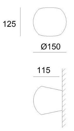 картинка Настенный светильник Osano 341065 от магазина BTSvet