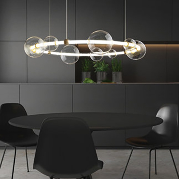 картинка Подвесная люстра светодиодная sessa-ring01 от магазина BTSvet