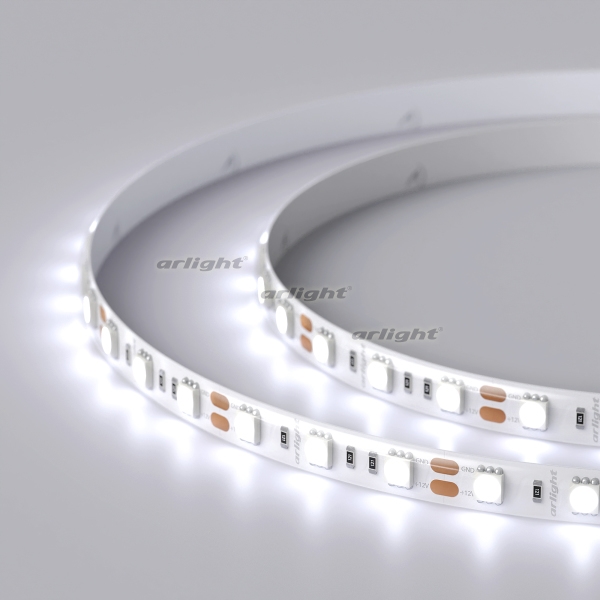 картинка Светодиодная лента RTW 2-5000SE 12V Cool 2x (5060, 300 LED, LUX) (14.4 Вт/м, IP65) 016845(1) от магазина BTSvet