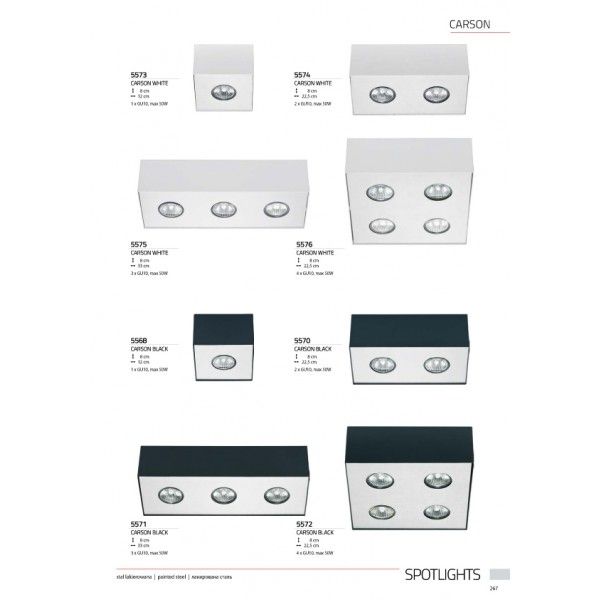 картинка Накладной светильник Carson 5573 от магазина BTSvet