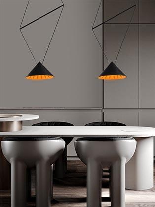 картинка Подвесной светильник светодиодный IT03-1430 IT03-1430 black/orange от магазина BTSvet