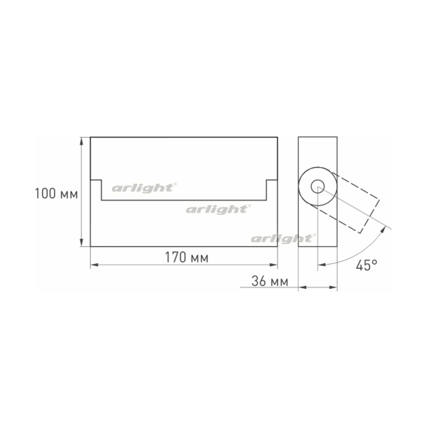 картинка LED спот SP-LOFT-SURFACE-S170-10W White6000 (BK, 24 deg) (Arlight, IP40 Металл, 3 года) 026211 от магазина BTSvet