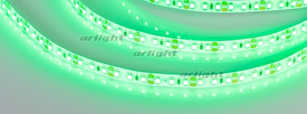 картинка Светодиодная лента RTW 2-5000SE 12V Green 2x (3528, 600 LED, LUX) (9.6 Вт/м, IP65) 014792 от магазина BTSvet