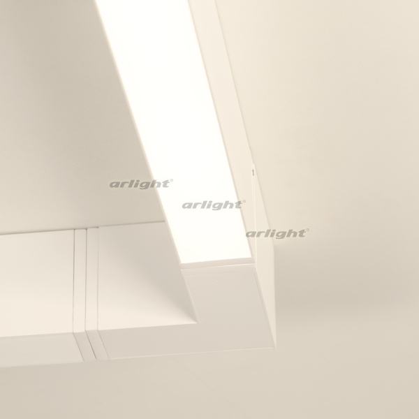 картинка Линейный настенно-потолочный светильник LED CLIP-38-FLAT-S312-6W Warm3000 (WH, 110 deg, 24V) (Arlight, IP40 Металл, 3 года) 029002 от магазина BTSvet